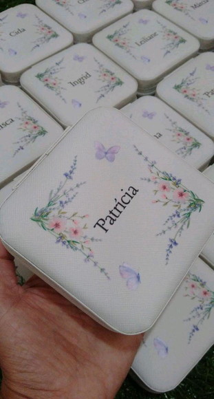 Porta Joia Jardim Encantado Personalizado