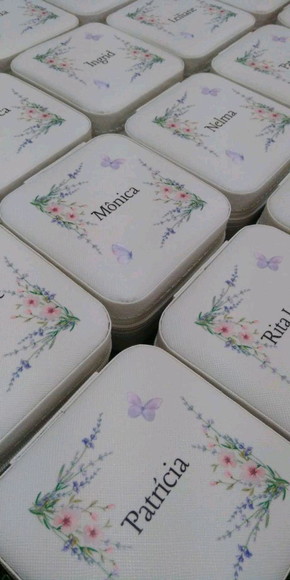 Porta Joia Jardim Encantado Personalizado - Imagem 3