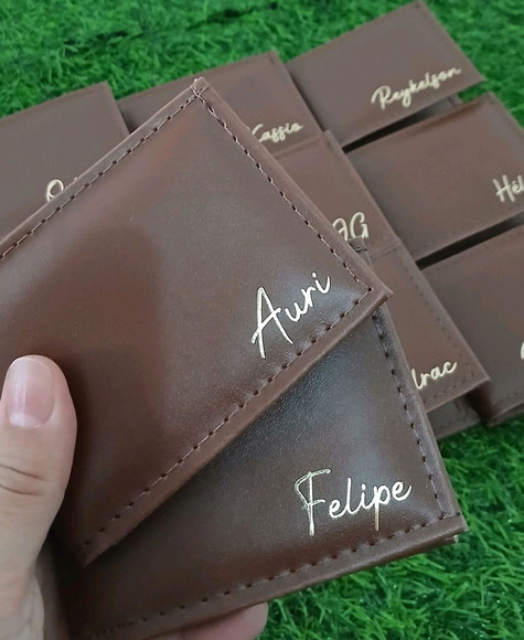 Carteira Masculina Personalizada Presente para Padrinhos - Imagem 2