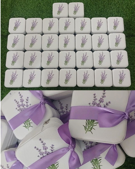 Porta-joias Personalizado Lavanda Lembrancinha para Madrinha - Imagem 2