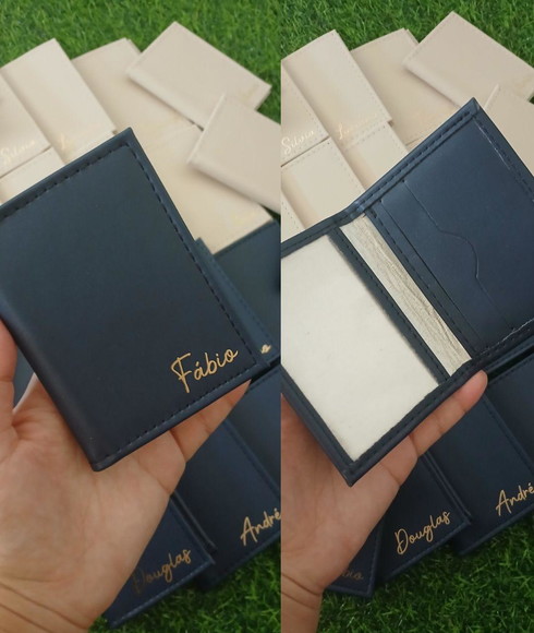Porta Cnh Personalizada em Couro | Presente Masculino