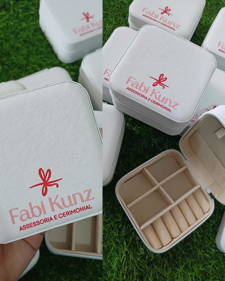 Porta Joias Personalizado com Logo para Empresas Eventos