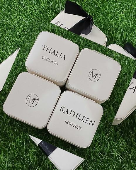 Porta Joias Nomes Lembrancinha Casamento Debutante - Imagem 5