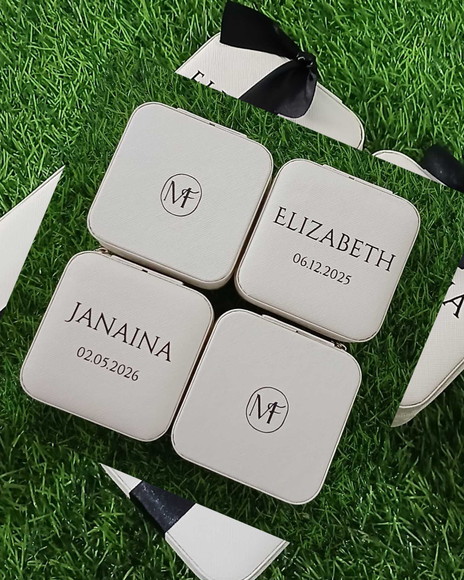 Porta Joias Nomes Lembrancinha Casamento Debutante - Imagem 4