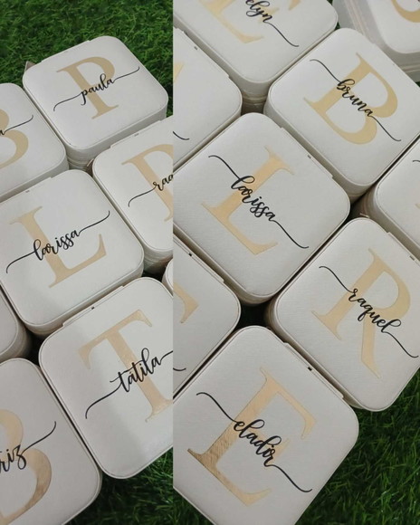Porta Joia Personalizado Iniciais - Imagem 2