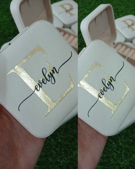 Porta Joia Personalizado Iniciais - Imagem 3