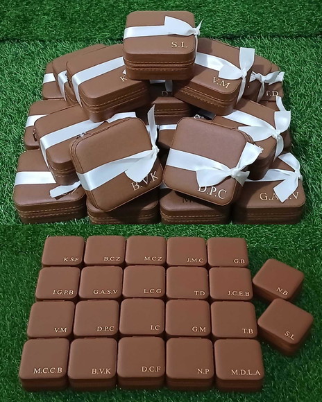 Porta-joia Personalizado Casamentos Madrinhas Eventos - Imagem 3