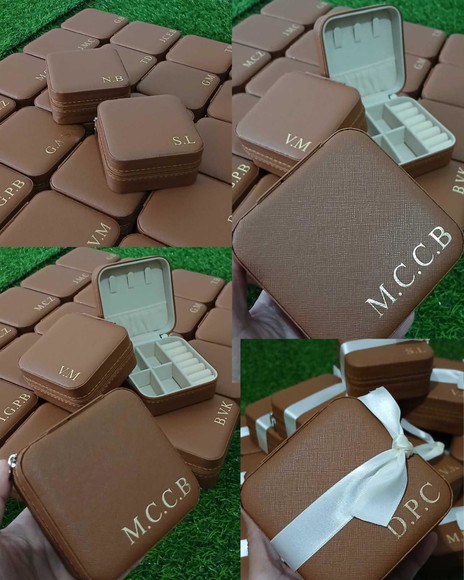 Porta-joia Personalizado Casamentos Madrinhas Eventos - Imagem 2