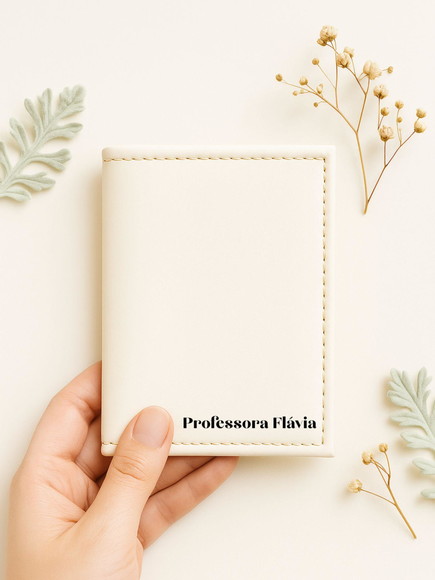 Carteira Personalizada Professores
