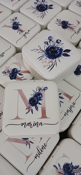 Porta Joias Personalizado com Inicial e Nome