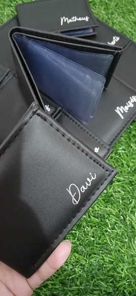 Carteira Personalizada Masculina Padrinhos Empresa