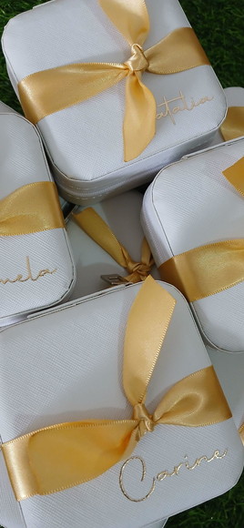 Kit 100 Porta Joias Personalizados Aniversário Casamento - Imagem 3