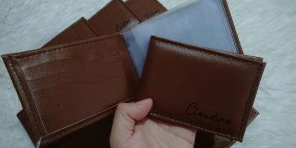 Lembrancinha Padrinhos Carteira Personalizada - Imagem 5