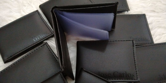 Lembrancinha Padrinhos Carteira Personalizada