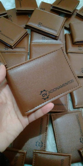 Carteira Masculina Feminina Personalizada Brinde Convite - Imagem 2