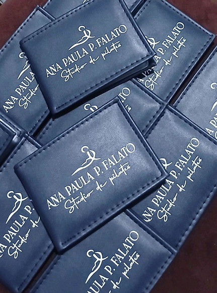 Carteira Personalizada Brinde Padrinhos Pais Corporativo - Imagem 5