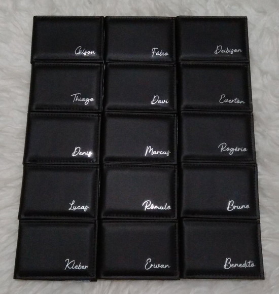 Convite para Padrinhos Lembrancinha Carteira Personalizada - Imagem 2