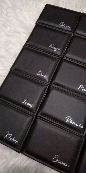 Convite para Padrinhos Lembrancinha Carteira Personalizada - Imagem 5