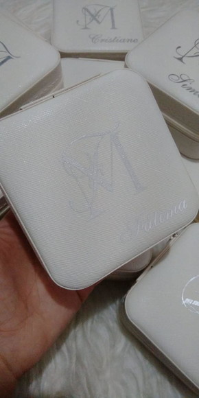 Porta Jóia Bodas de Prata Personalizado