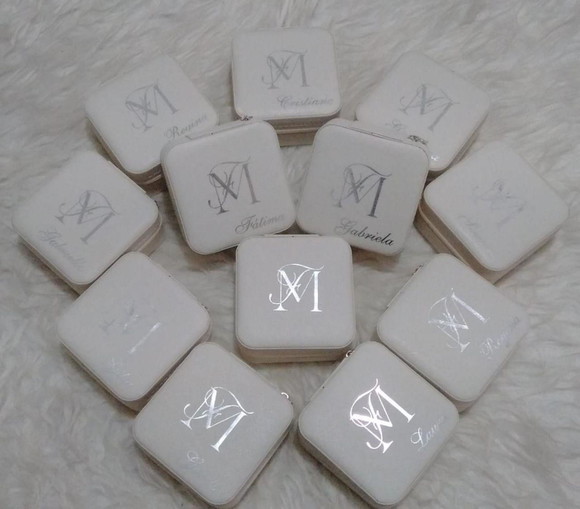 Porta Jóia Bodas de Prata Personalizado - Imagem 3