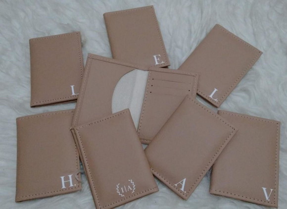 Carteira Feminina e Masculina Porta Cartão Personalizada
