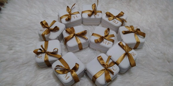 Caixa de Jóias Personalizado Madrinhas Casamento - Imagem 5