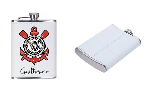 Cantil | Porta Whisky Personalizado Padrinhos de Casamento