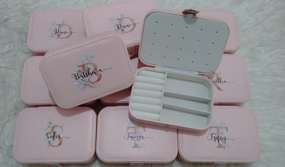Porta Jóia Personalizado Madrinhas Casamento Brindes - Imagem 4