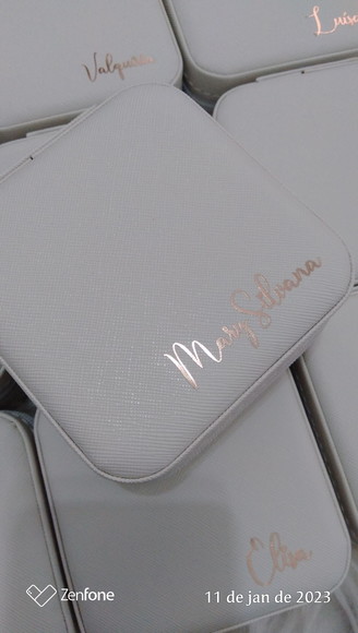 Porta Jóia de Couro Personalizado - Imagem 2