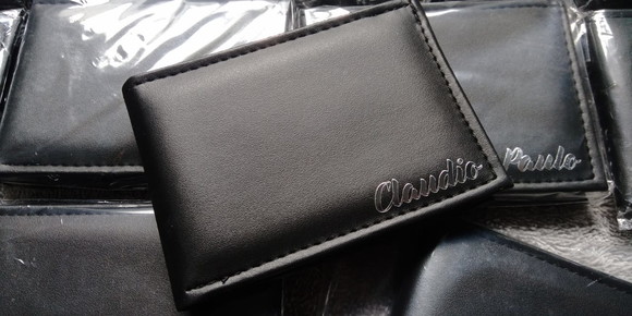 Carteira Personalizada para Padrinhos de Casamento Convite