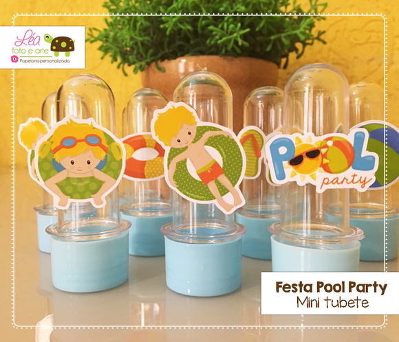 Mini Tubete Festa Pool Party