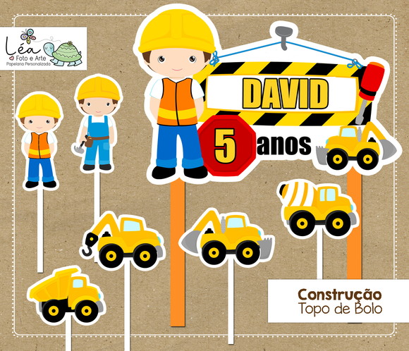 Kit Festa Construção - Imagem 2