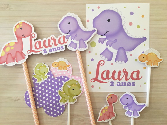 Kit Festa Dino Baby