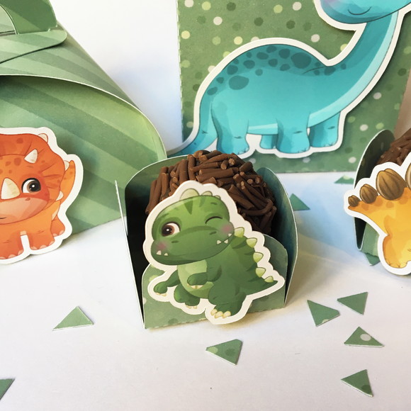 Kit Festa Dinossauros Cute - Imagem 3