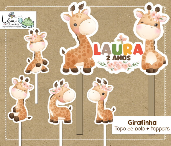 Kit Festa Girafinha - Imagem 4
