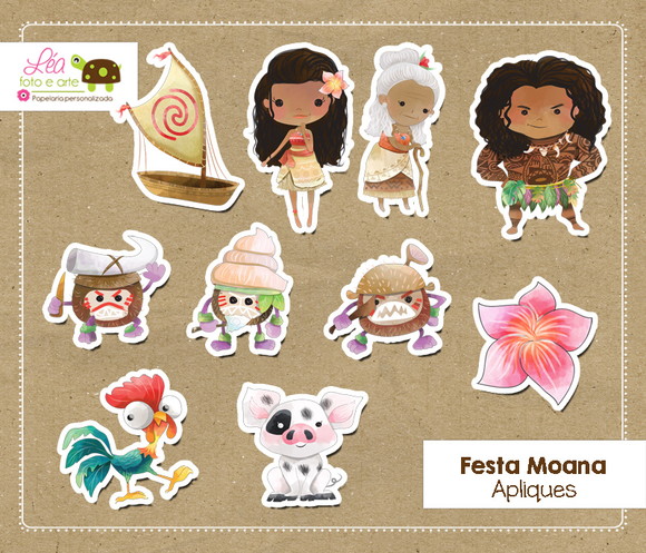 Kit Festa Moana - Imagem 3