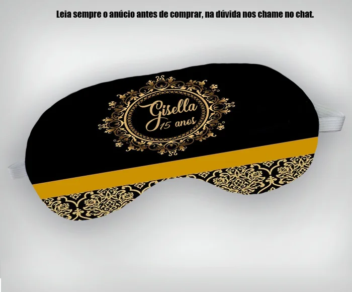 Mascara de Dormir Personalizada para lembrancinhas todos os temas - Imagem 5