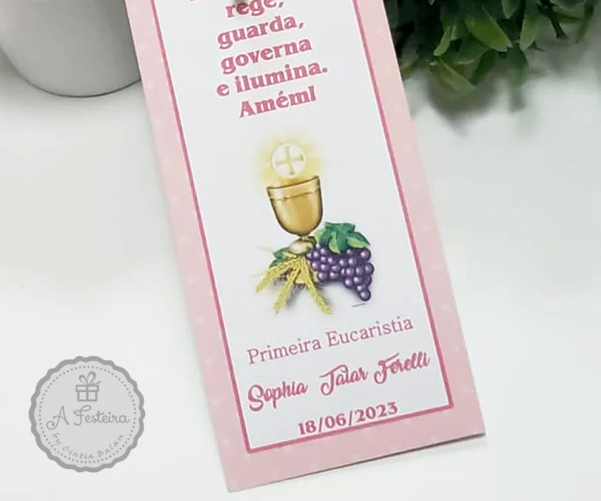 Lembrancinha Primeira Eucaristia - Imagem 5