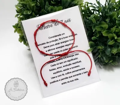 Pulseira de 7 Nós