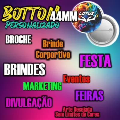 Bottons 44mm Personalizado
