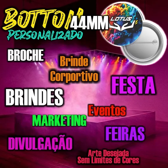 Bottons 44mm Personalizado - Imagem 6