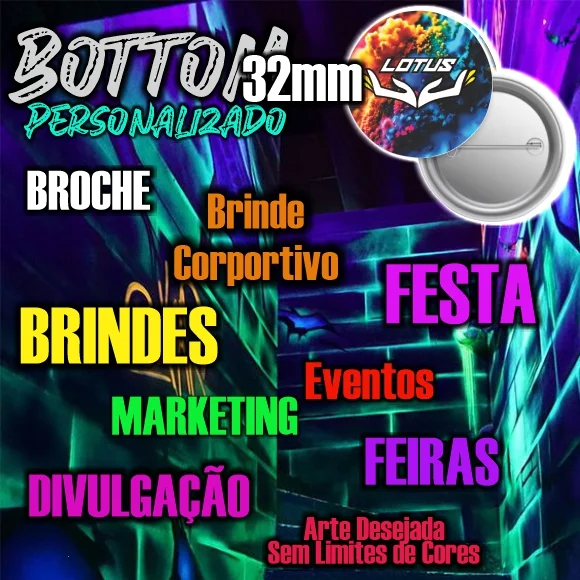 Bottons 32mm Personalizado - Imagem 6
