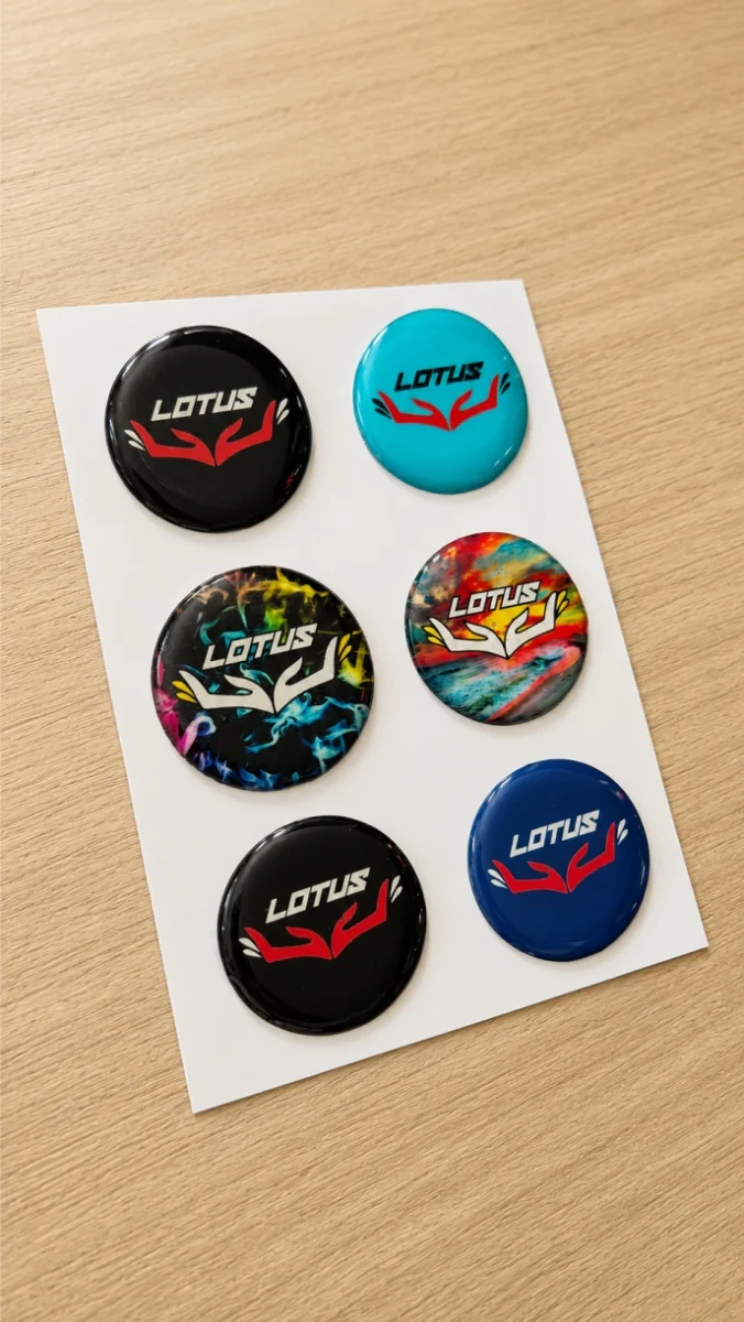 Adesivo Resinando Personalizado 4x4cm - Imagem 2
