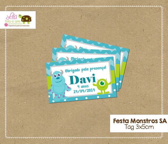 Tag Festa Monstros Sa