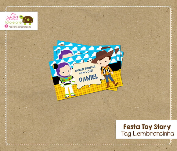 Tag Lembrancinha Toy Story
