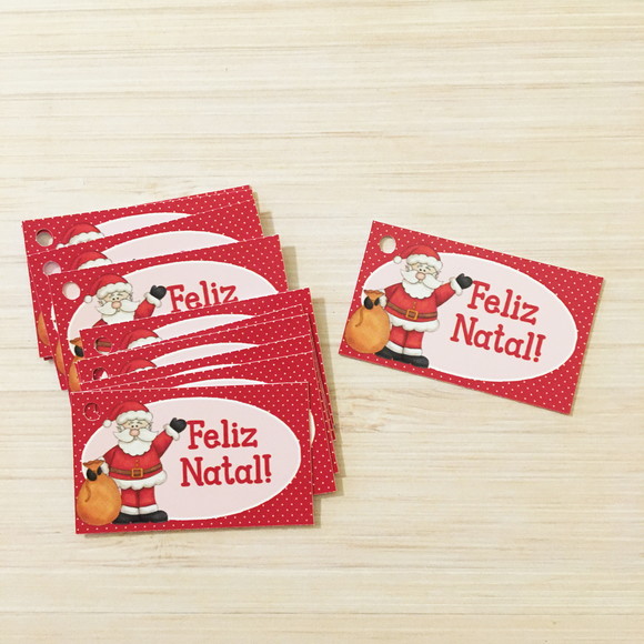 Tag Natal Papai Noel