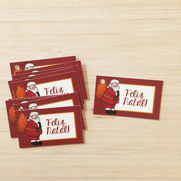 Tag Natal para Lembrancinha