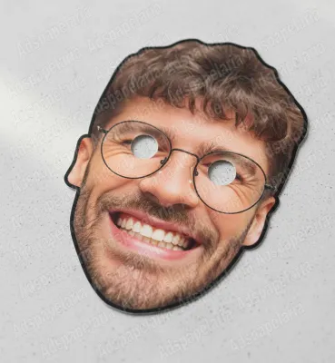 10 Máscaras Personalizadas Com Foto Para Festa Aniversário Adulto e  Infantil