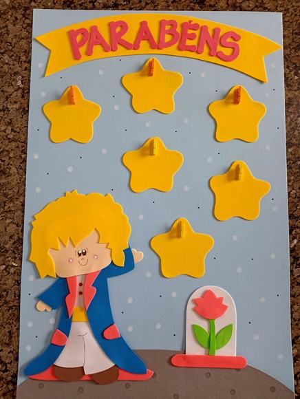 Decoração Sala de Aula Pequeno Príncipe com 4 Cartazes - Imagem 4