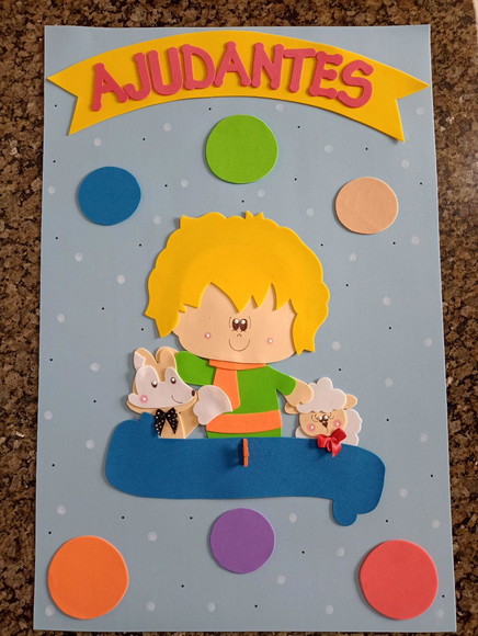 Decoração Sala de Aula Pequeno Príncipe com 4 Cartazes - Imagem 2